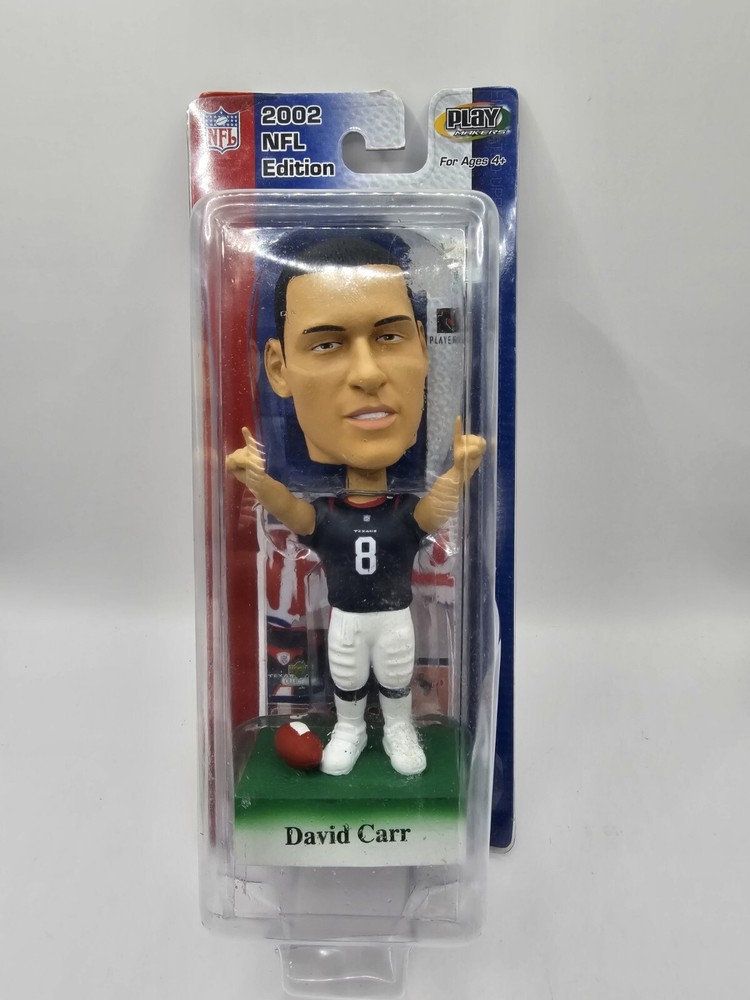 David Carr NFL Play Makers Bobblehead w/card Upper Deck