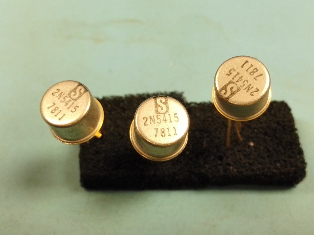 ( 3PCS) 2N5415 Transistor [Sub for 2N5416 2SA606 2SA607 TR1000] SOLID STATE INC.