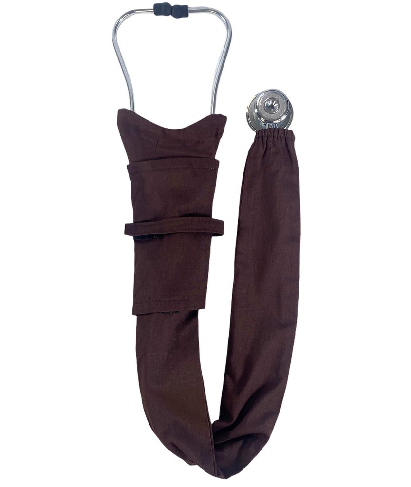 Stethoscope Cover – Stylish and Durable - Solid Chocolate Brown