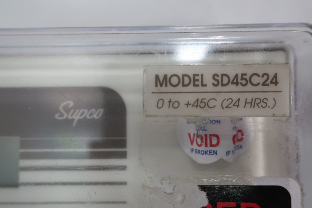 Supco SD45C24 Temperature Recorder