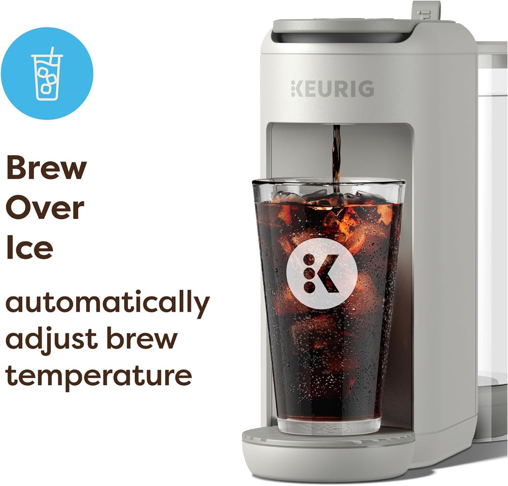 K-Mini Mate plus Single-Serve K-Cup Pod Coffee Maker, Compact, 3 Cup Sizes, Brew
