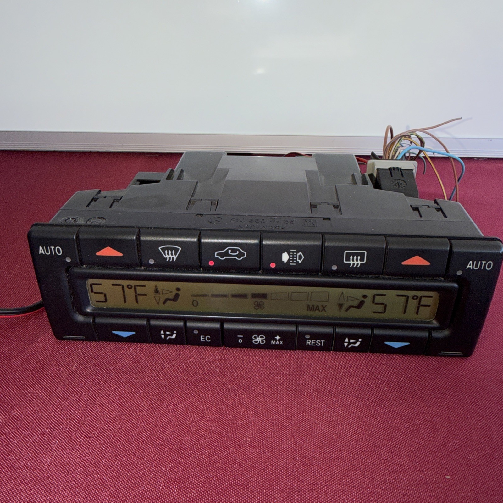 MERCEDES BENZ OEM W210 E320 E430 E55 FRONT AC CLIMATE CONTROL SWITCH 1998-2002