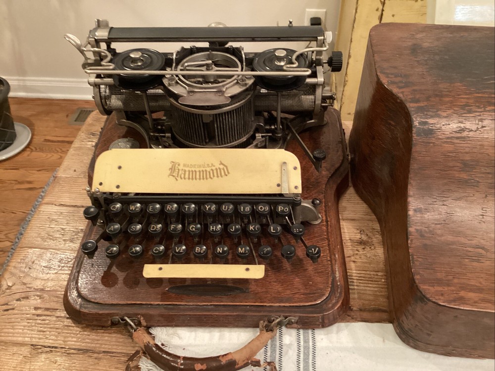 Rare Antique Hammond Typewriter
