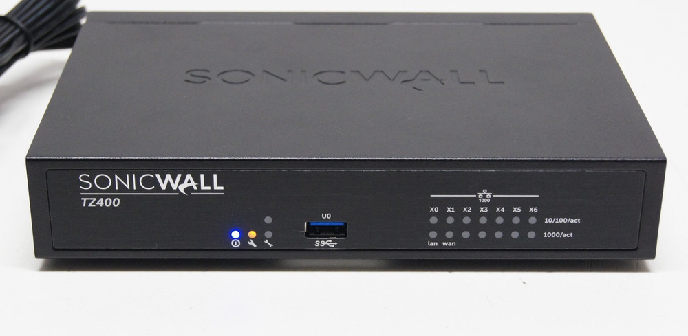 SonicWALL TZ400 Network Security Firewall APL28-0B4 w/ Power Adapter