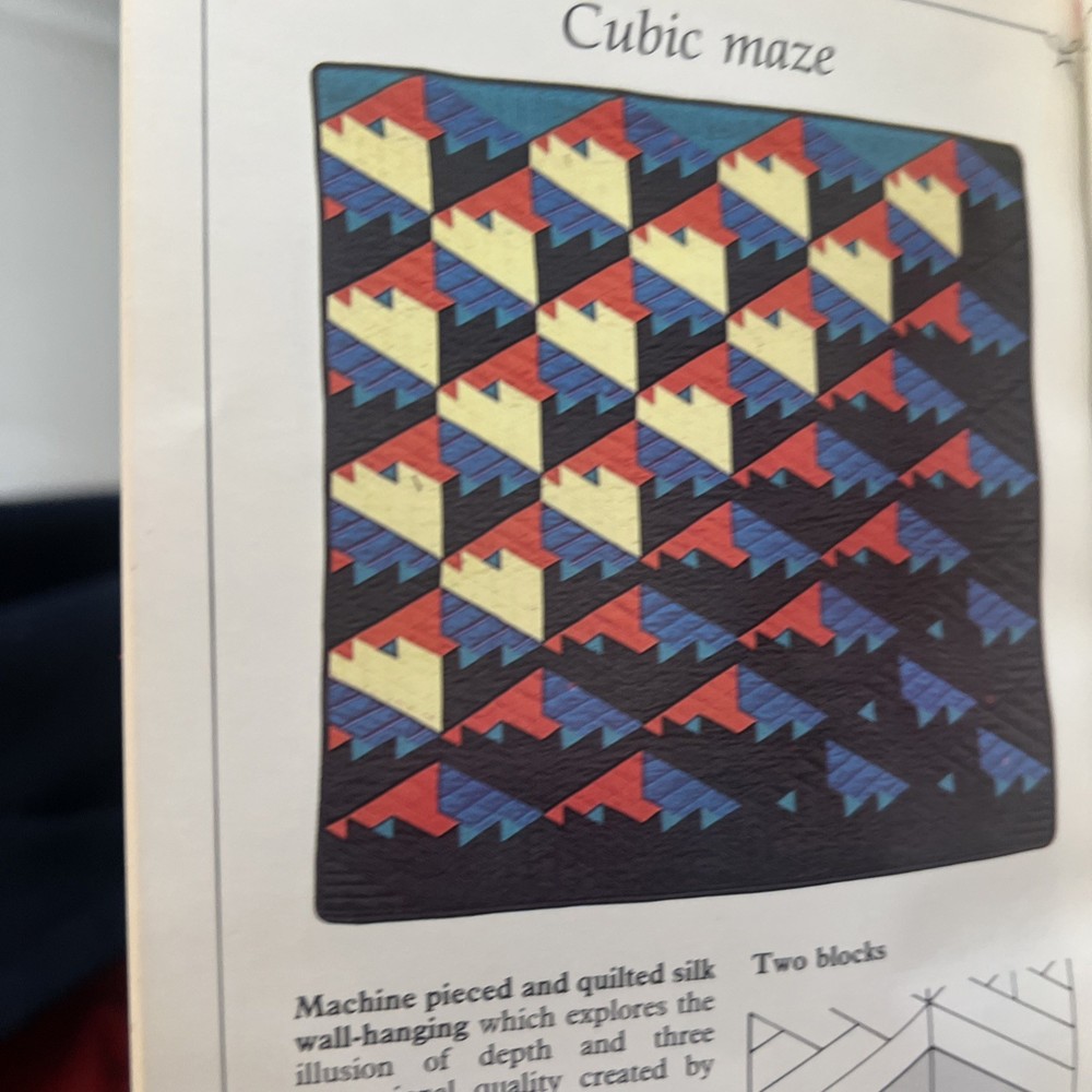 The Pattern Library Quilting and Patchwork Easy Beginner 44 Quilt Block Patterns