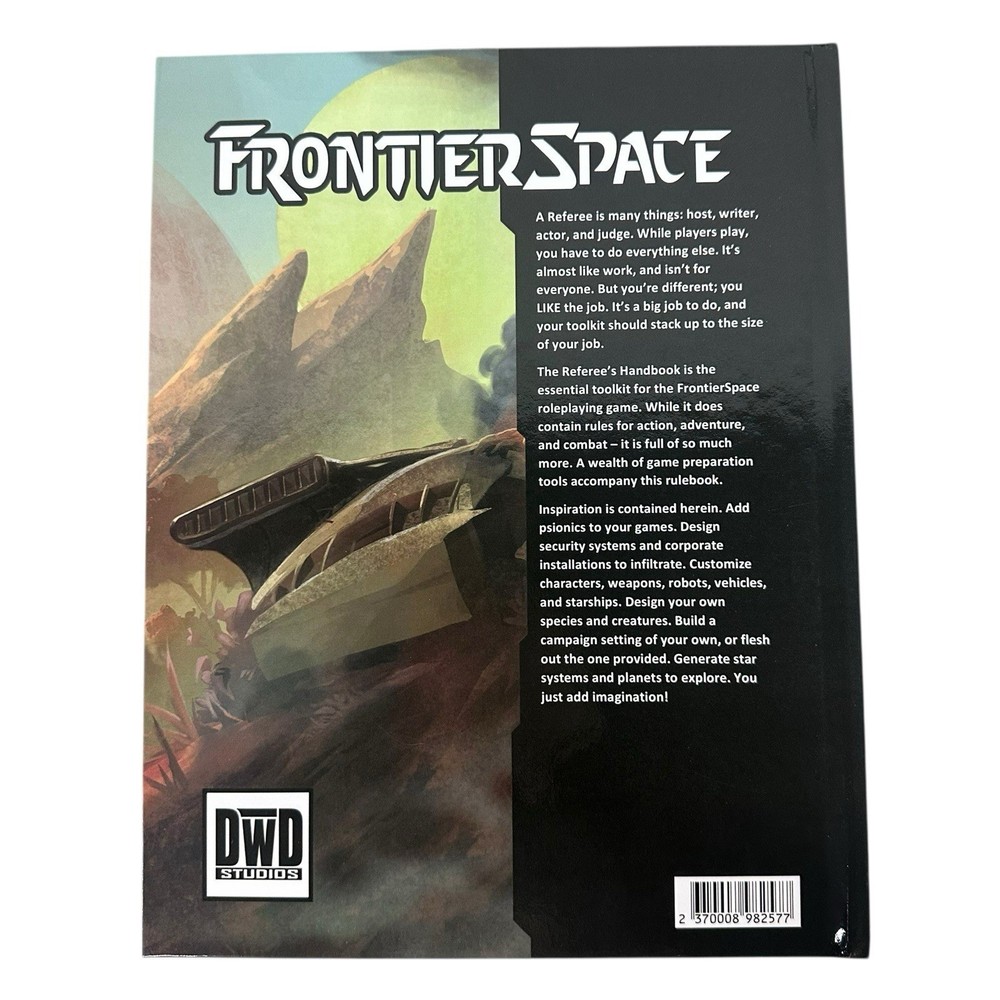 Frontier Space Referee's Handbook Hardcover: FrontierSpace