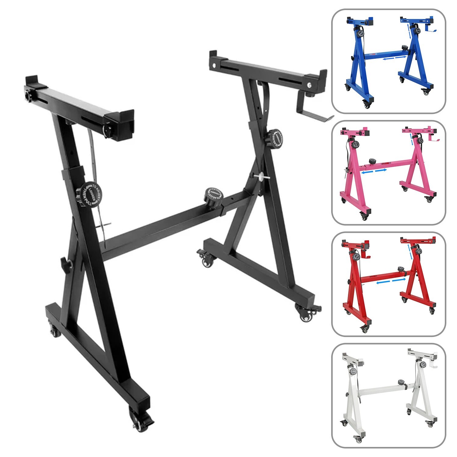 5 Core Keyboard Stand Z Shape Adjustable Heavy Duty Key Board Pianos Stands