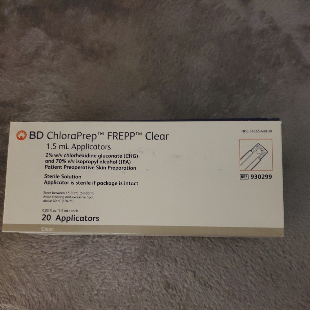 ChloraPrep™ Frepp™ Clear Skin Prep Solution Case - 500
