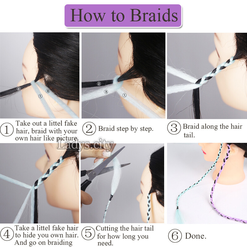 60 Big-color Jumbo Braiding Hair Extensions Braids Twist Ombre Kanekalons 24"