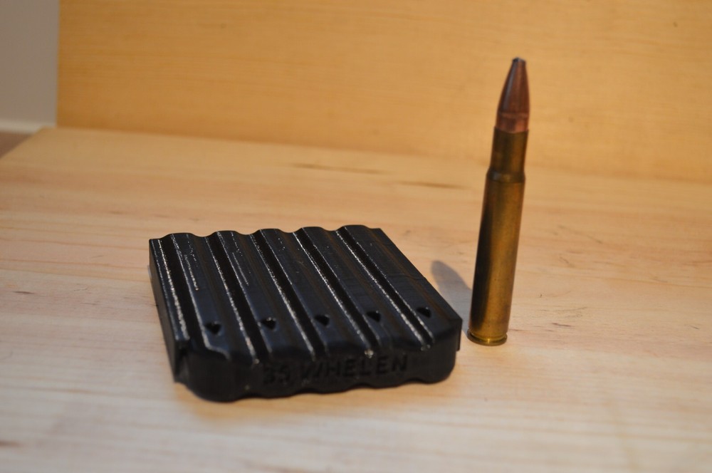 35 Whelen Rifle Custom Fitted Ammo Wallet