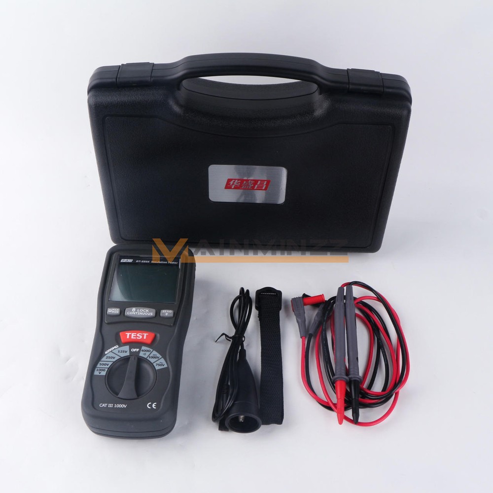 ONE NEW CEM DT-5505 Insulation Testers Large Dual Display with Backlight