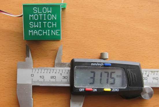 Turtle - Slow Motion Switch Machine for All Gauges $8.50 usd