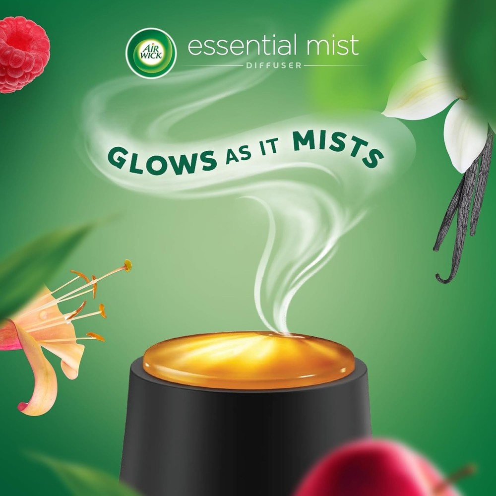 Air Wick Essential Mist Diffuser, 1ct, Essential Oils Diffuser, Air Freshener