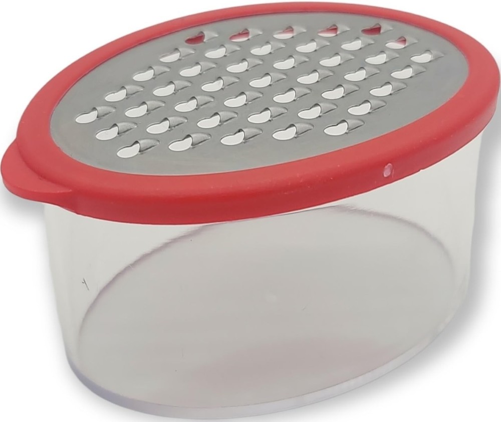 Mini Grater with Container - Ideal for Grating Garlic,