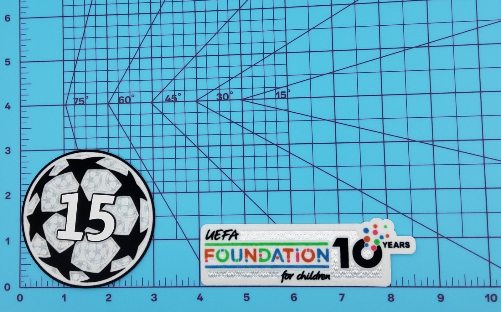 25/26 UEFA Champions League Football Soccer Iron-On Patch Set Real Madrid #15