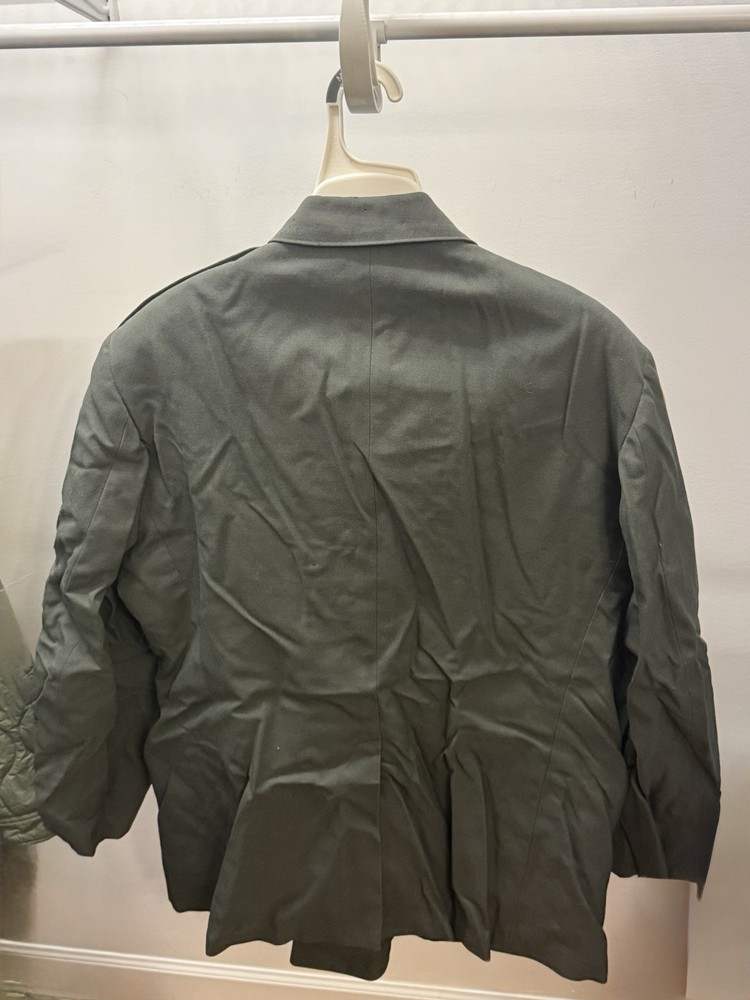 Vintage US Army Uniform Set Staff Sergeant E-6 Class A Jacket & Pants 1980s