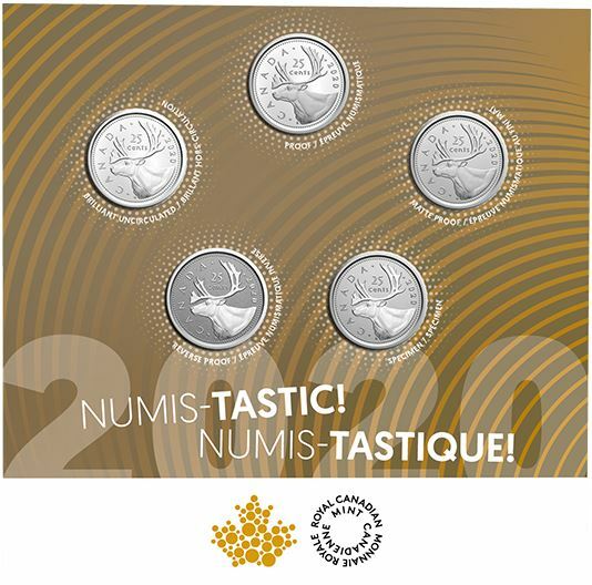 Numis-tastic! 5-coin Set (2020)