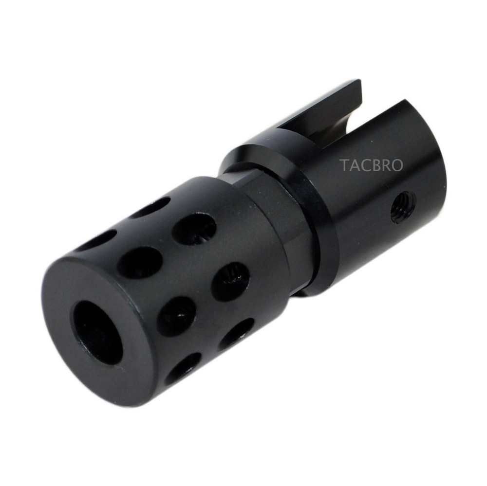 Black .22 Ruger 1022 Short Version Non-Threaded Muzzle Brake 10/22