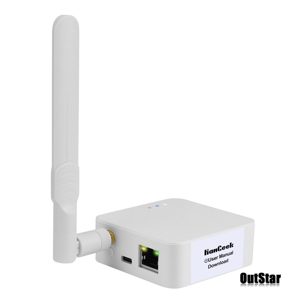 HamGeek HMG-01 Plus POE White Universal ZigBee Gateway ZigBee Coordinator -USA