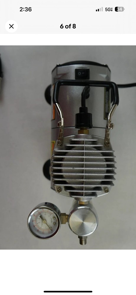CENTRAL PNEUMATIC NO. 95630 MINI AIR COMPRESSOR