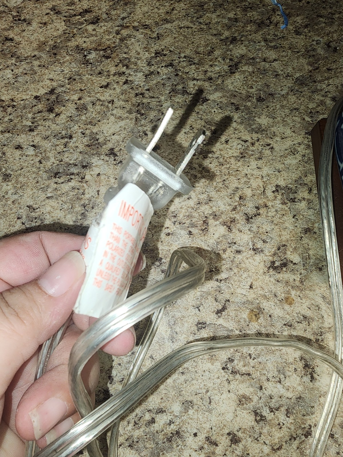 Ralph Lauren Blue Porcelain Finish Ceramic Vtg Table Lamp Medallion