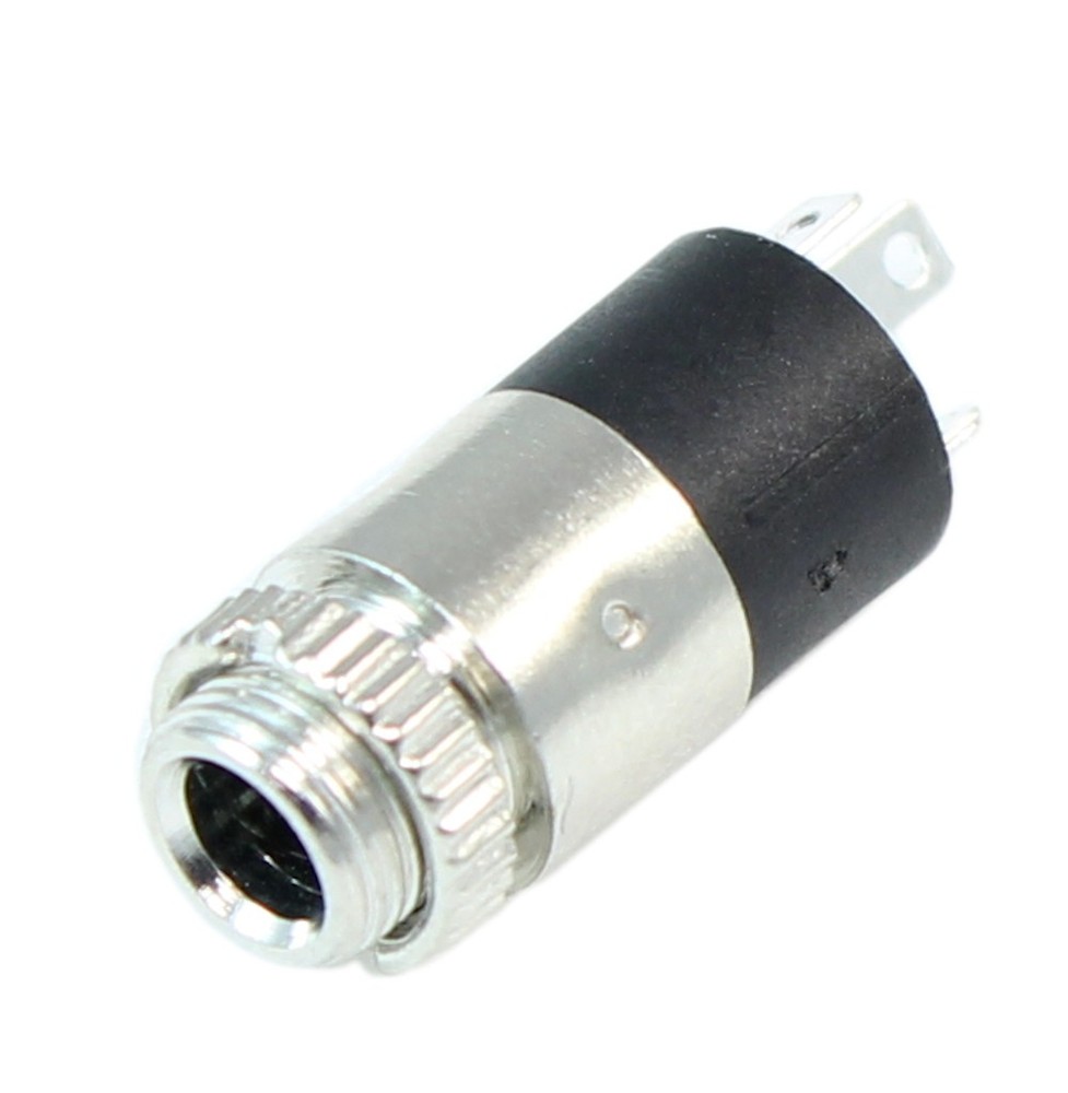 3.5mm TRS Stereo (or MONO) Panel Mount Connector Shielded
