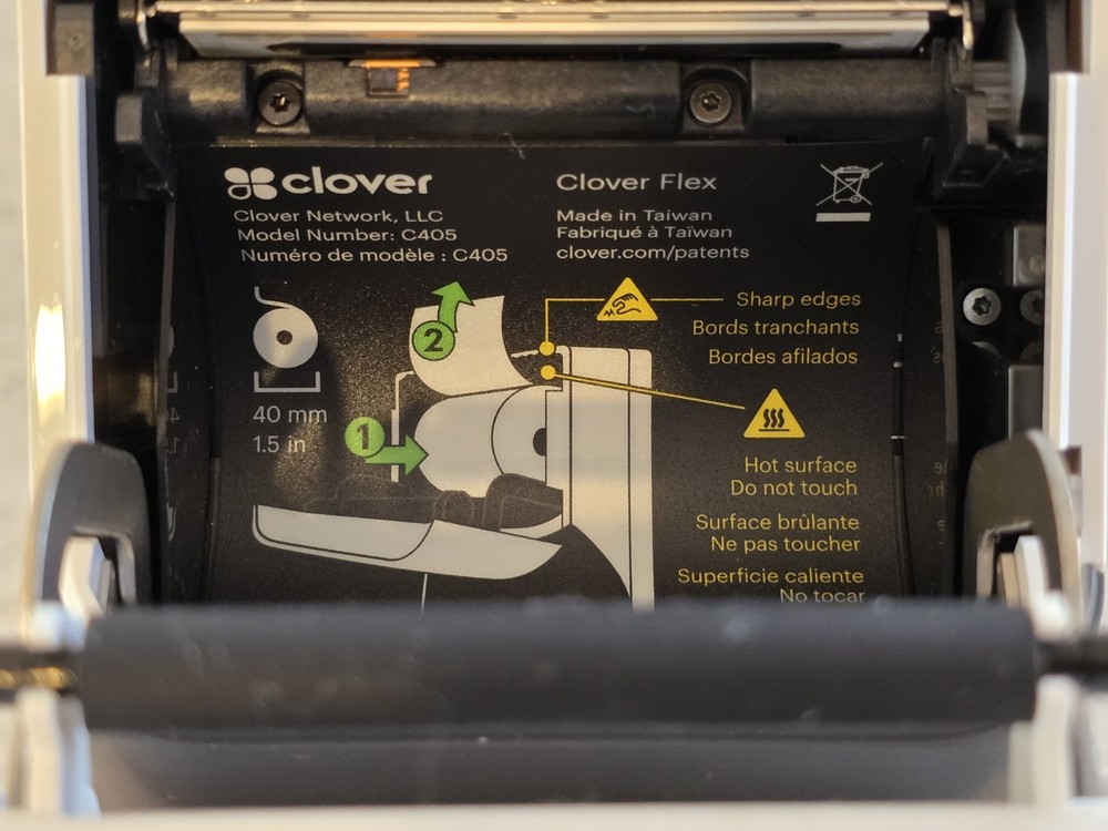 Clover Flex C405 Handheld POS Management System w/ Receipt + Scanner