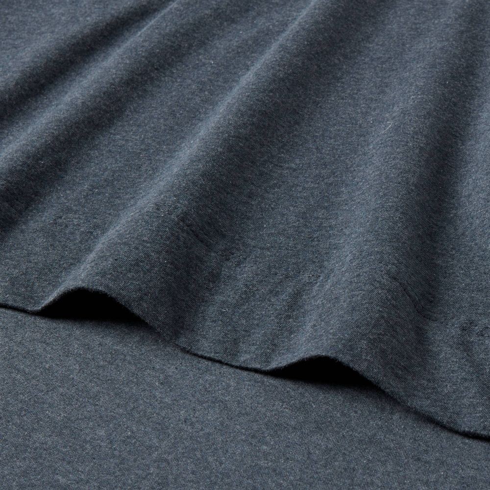 Full Cotton Jersey Sheet Set Heather Blue - Threshold