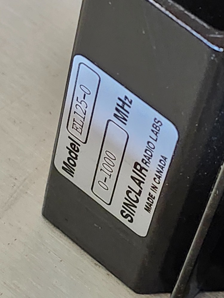 Sinclair VHF Circulator Isolator IM Panel Dual Port PC2214