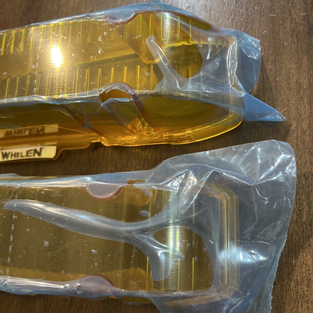 Whelen Liberty endcaps (2) Amber