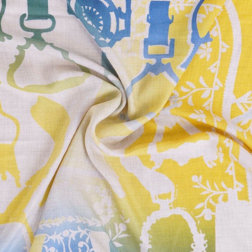 Hermès Etriers Chromatiques scarf