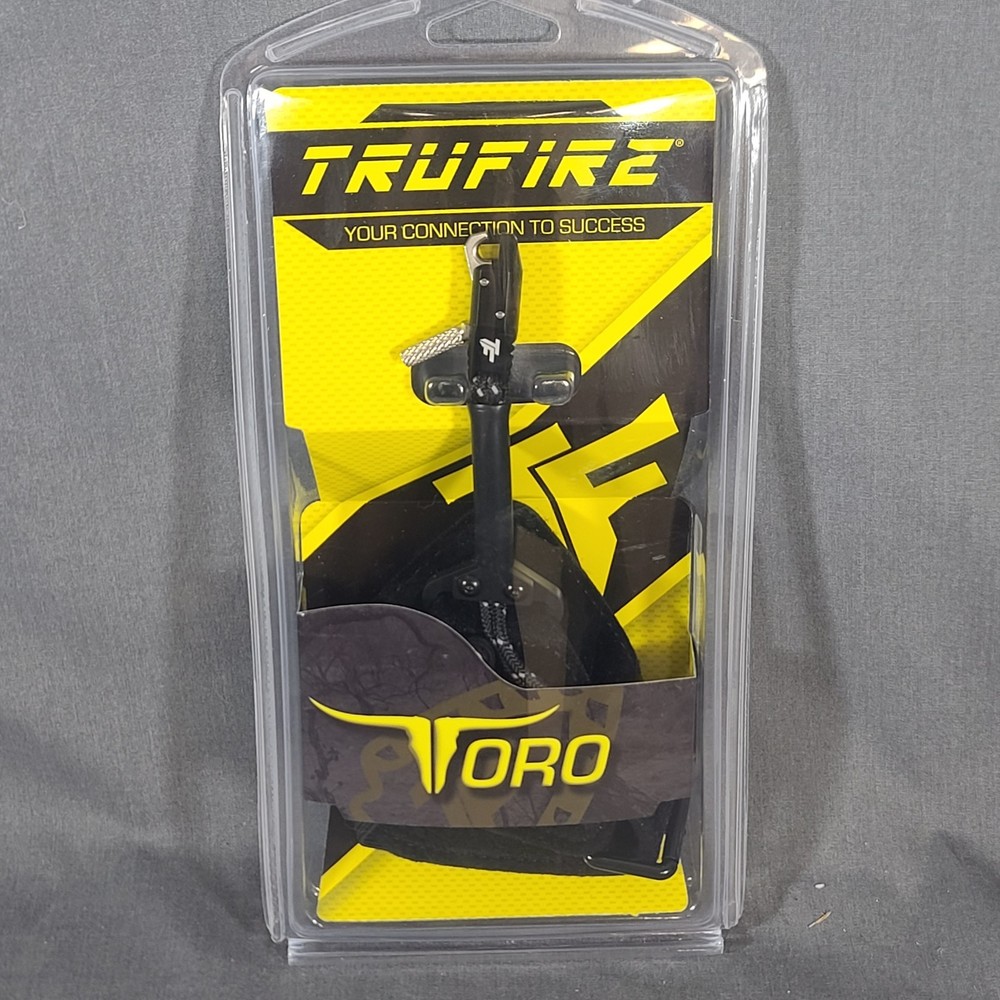 Truefire Toro Wrist Strap Compound Bow Release Left or Right Hand Black