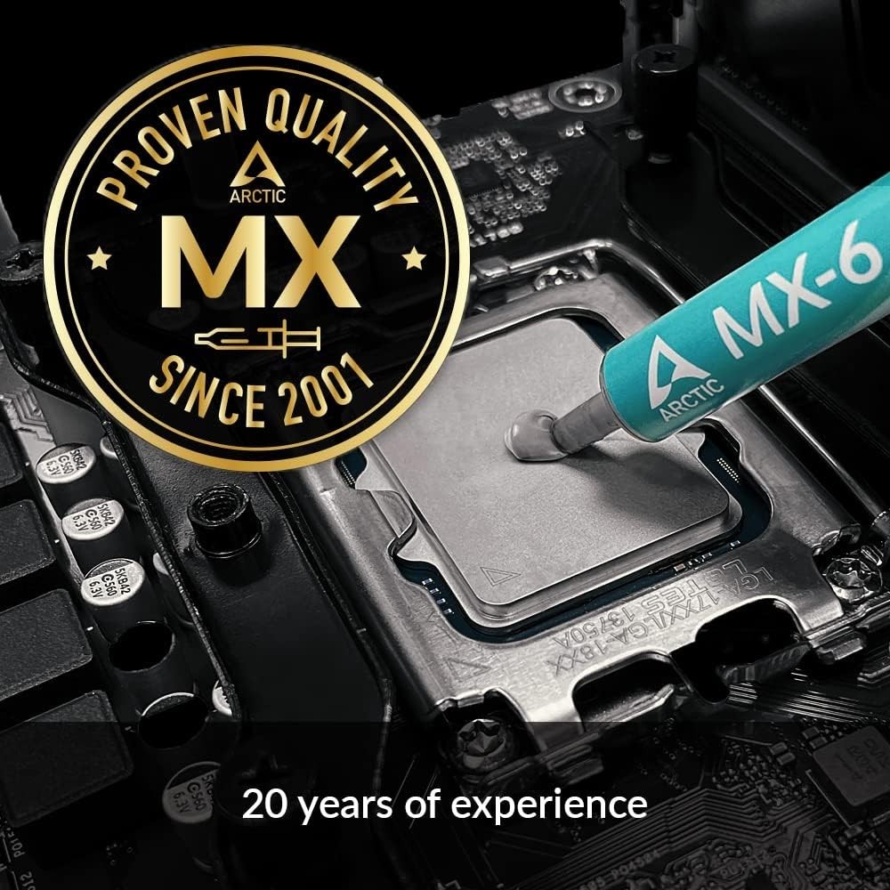 MX-6 2g Thermal Paste – High Conductivity, Non-Conductive