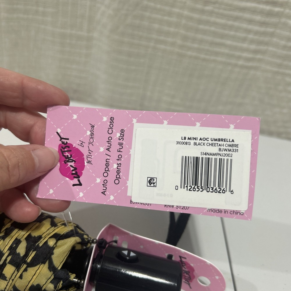 Luv Betsy Umbrella New