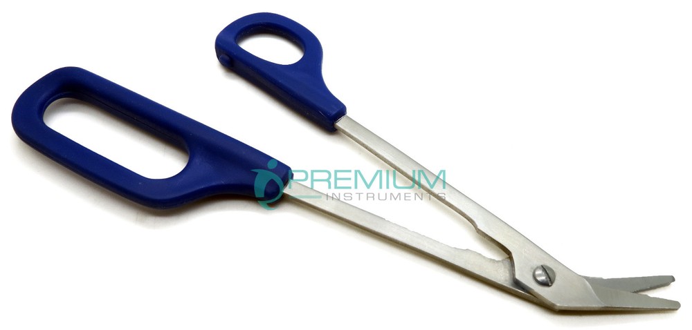 Micro Toothing Scissors 8" Angled End 1.5" Universal Ergonomic Instruments