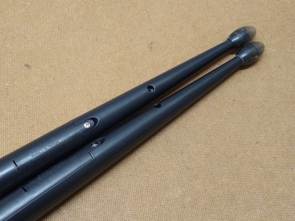 Sharper Image Digital DrumSticks Black 1 Pair