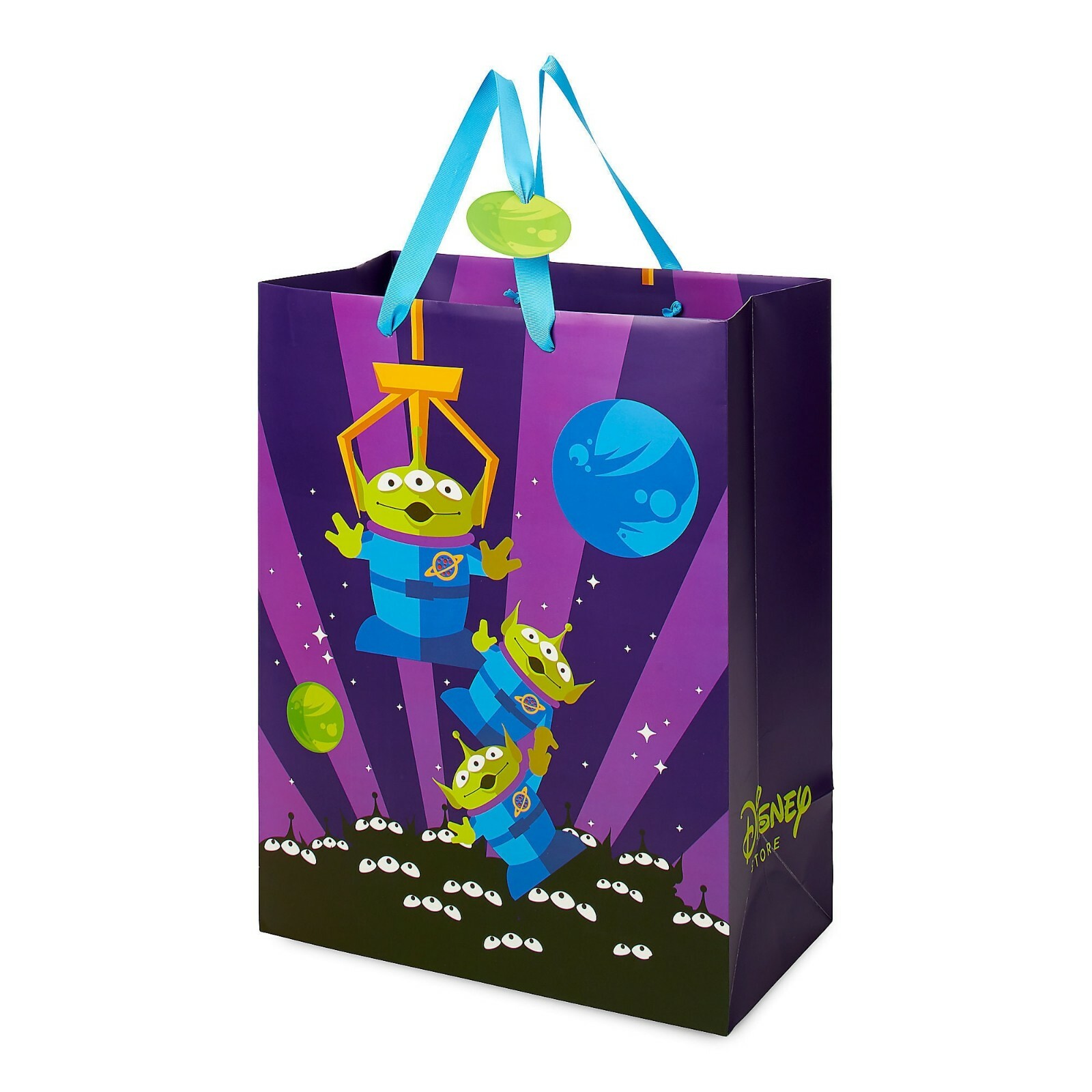 TOY STORY~ALIENS~Deluxe Paper~Gift Bag~NWT~Disney Store~16 1/2'' H x 13'' W x 7"