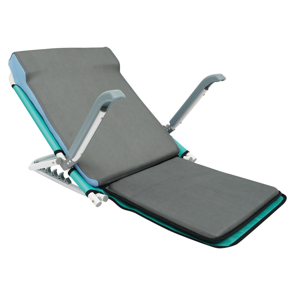 Lifting Bed Backrest Portable Folding 20~75° Backrest Sit up Back Rest Armrest