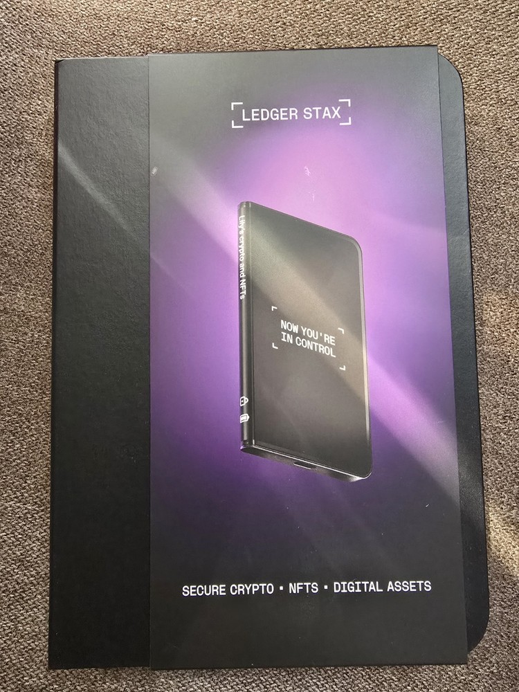 Ledger Stax 2103 Secure Crypto Wallet