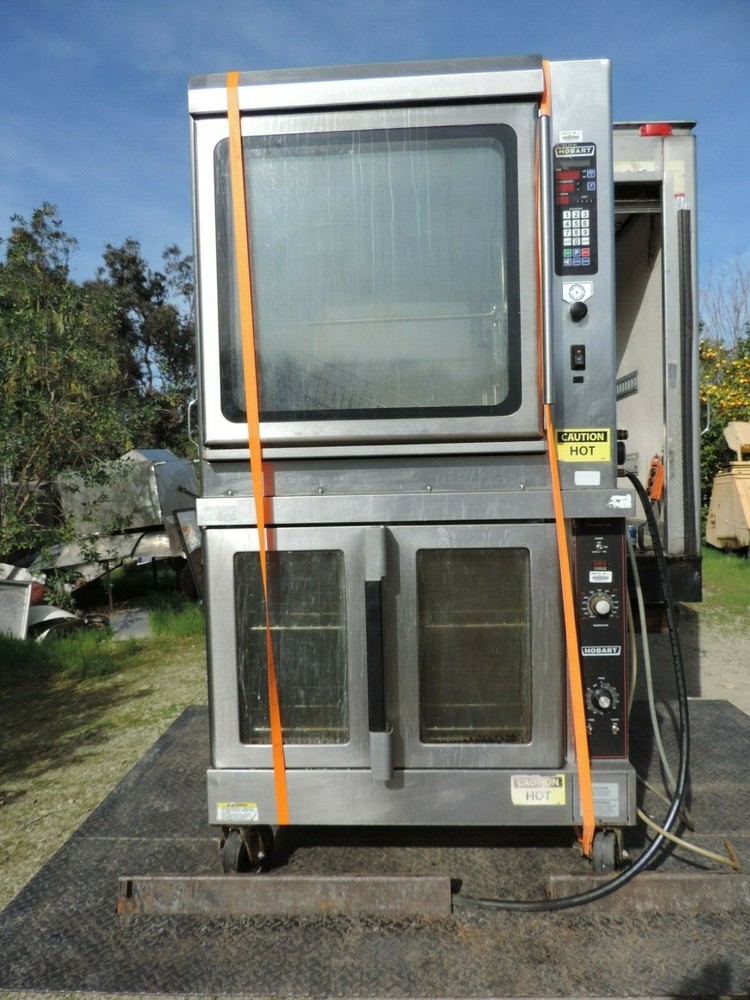 HOBART ROTISSERIE- CONVECTION OVEN DOUBLE STACK