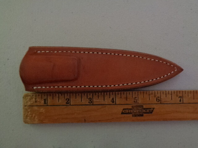 SR JOHNSON Knife Sheath Double edge signed