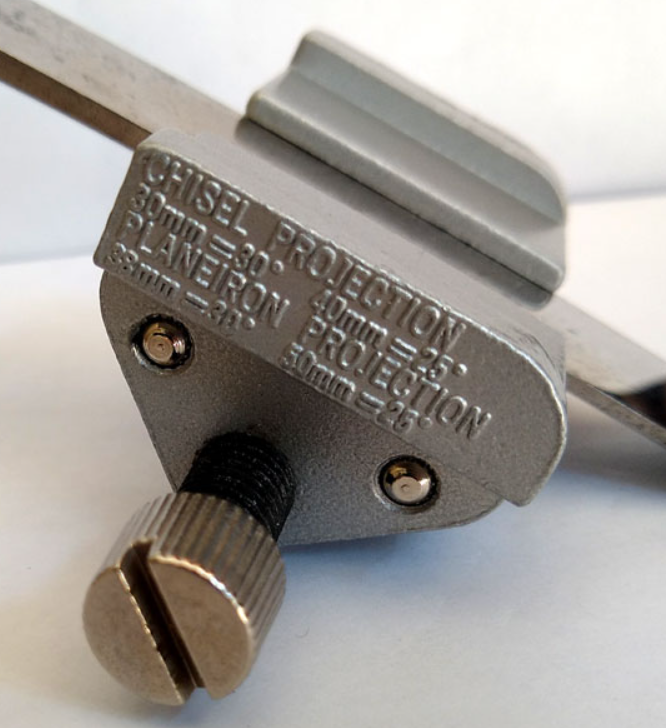 Plane & Chisel Sharpening Guide Jig (for common "Eclipse Style" Honing Guide)