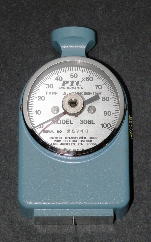 🇺🇸 PTC Instruments 306L ASTM Shore A Scale Plastic Hardness Durometer ⭐⭐⭐⭐⭐