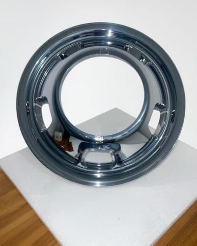 Chrome 17" Front Wheel Simulator Hubcap Cover Compatible with Dodge Ram 3500