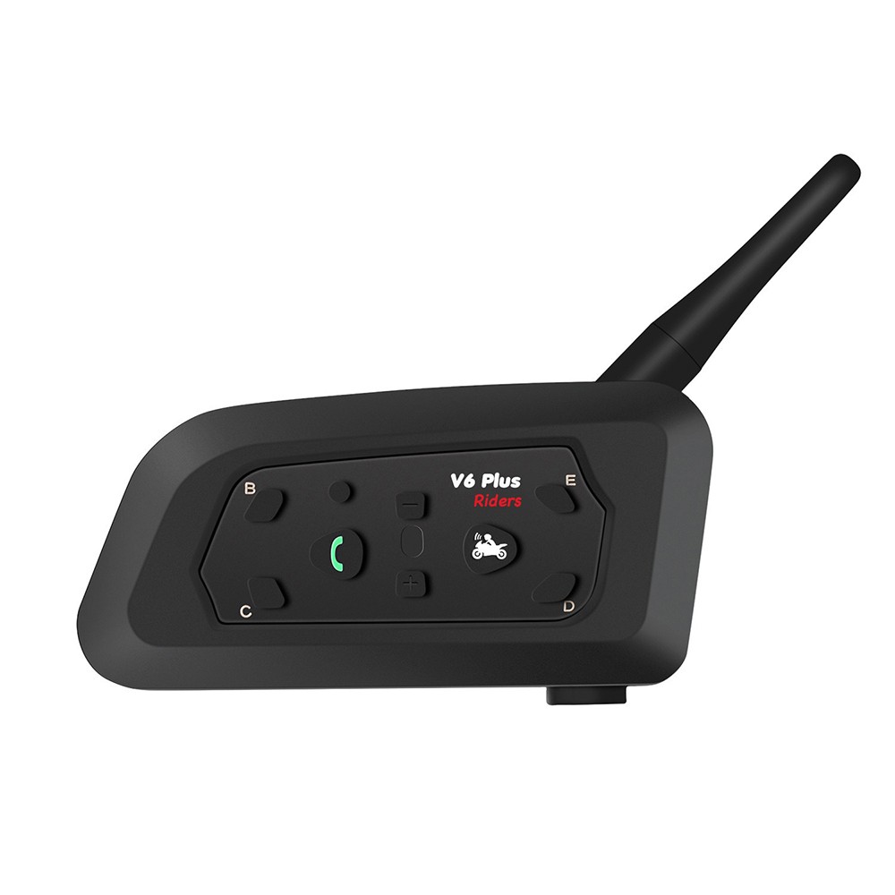 Intercom For Motorcycle Helmets V6 Plus With Bluetooth