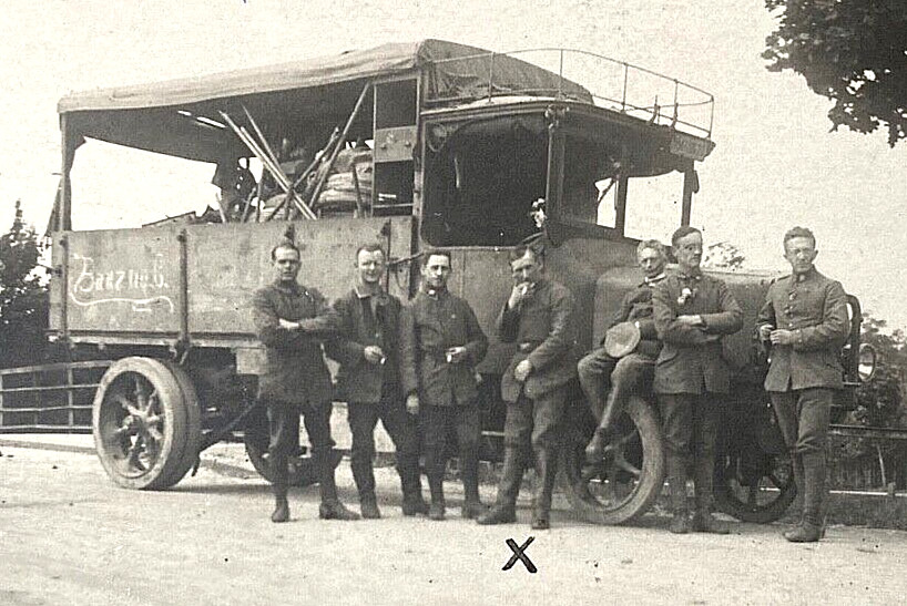POST WWI GERMAN FREIKORPS EPP ON LAST TRIP NOV 10, 1919 PHOTO POSTCARD RPPC