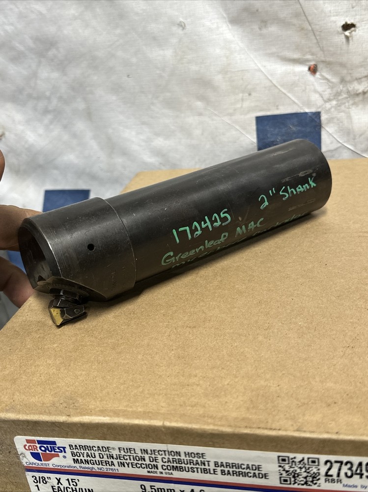 MICROBORE 2” Shank Coolant Thru ADJUSTABLE BORING BAR Greenleaf MAC