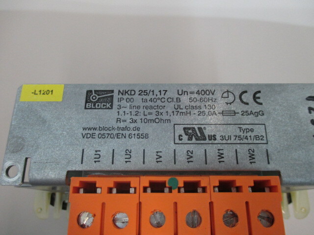 Block NKD 25/1,17 Transformer