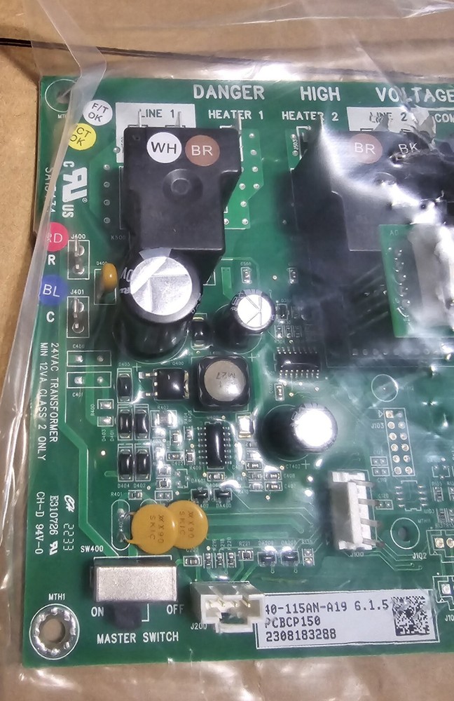 PCBCP150 Amana PTAC Control Circuit Board