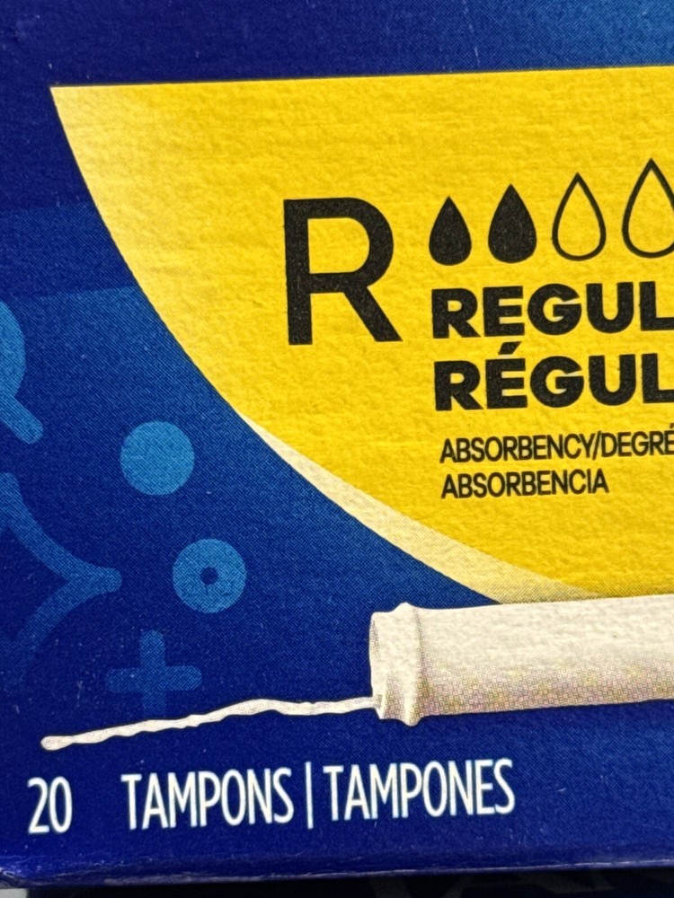 tampax regular unscented 80 total tampons